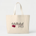 Established 1973 canvas bag