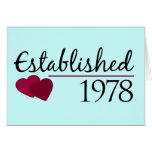 Established 1978 cards