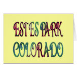 ESTES PARK, COLORADO GREETING CARDS