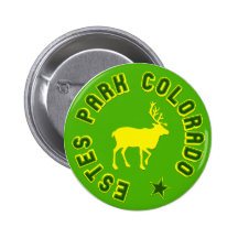 Estes Park, Colorado Pinback Buttons
