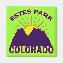 ESTES PARK COLORADO REFRIGERATOR MAGNETS