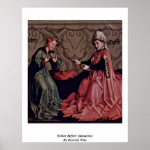 Esther avant Ahasuerus par Konrad Witz Affiches