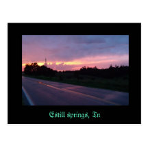 Estill Springs, Tennessee Post Card