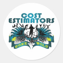 Estimateurs de coût fous autocollant