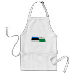 Estonia and Hiiu Waving Flags Apron