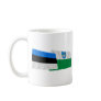 Estonia and Ida-Viru Waving Flags Coffee Mugs