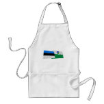 Estonia and Jõgeva Waving Flags Apron