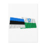 Estonia and Saare Waving Flags