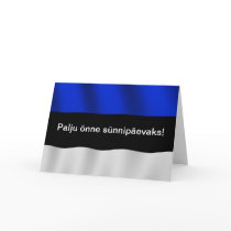 Estonia Birthday Card