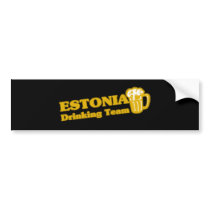 ESTONIA BUMPER STICKERS