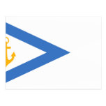 Estonia- Chief Of Naval Forces, Estonia flag Postcards