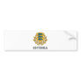Estonia Coat of Arms Bumper Stickers