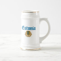 Estonia Coat of Arms Coffee Mug