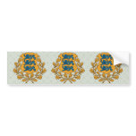 Estonia Coat of Arms detail Bumper Stickers