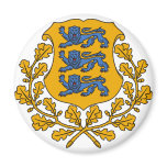 Estonia Coat of arms EE Magnet