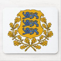 Estonia Coat of arms EE Mouse Mats