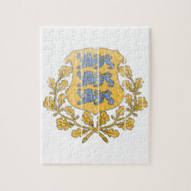 Estonia Coat Of Arms Jigsaw Puzzle