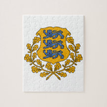 Estonia Coat Of Arms Puzzle