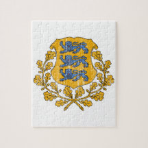 Estonia Coat Of Arms Puzzles