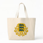 Estonia Coat of Arms Tote Bag