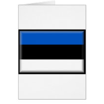 Estonia Flag Greeting Cards