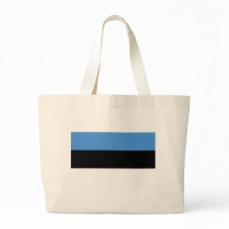 Estonia Flag EE Tote Bag