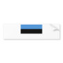 Estonia Flag EE Bumper Sticker