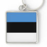 Estonia Flag EE Keychains
