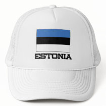 Estonia Flag Mesh Hat