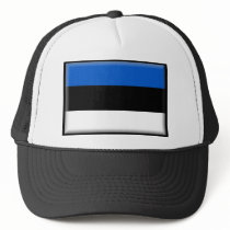 Estonia Flag Mesh Hats