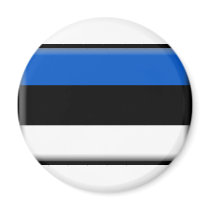 Estonia Flag Fridge Magnets