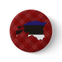 Estonia Flag Map full size Button