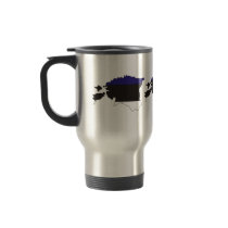 Estonia Flag Map full size Coffee Mugs