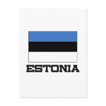 Estonia Flag Post Cards