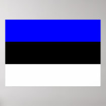 Estonia Flag Print
