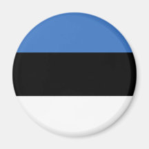 Estonia Flag Refrigerator Magnet