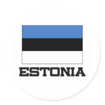 Estonia Flag Sticker