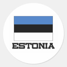 Estonia Flag Sticker