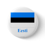 Estonia Flag with Name in Estonian