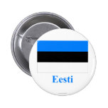 Estonia Flag with Name in Estonian Buttons