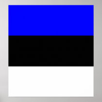 Estonia High quality Flag Posters