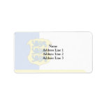 Estonia - Major General, Estonia Personalized Address Label