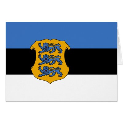 Estonia- Minister Of Defence, Estonia flag Greeting Cards by FlagLibrary