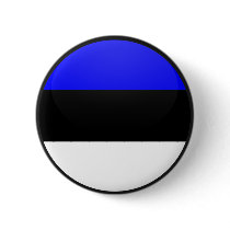 Estonia quality Flag Circle Pinback Buttons