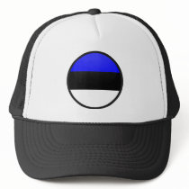 Estonia quality Flag Circle Hat