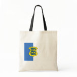 Estonia - Rear Admiral, Estonia flag Canvas Bags