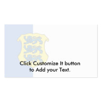 Estonia - Rear Admiral, Estonia flag Business Card Template