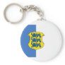Estonia - Rear Admiral, Estonia flag Key Chain
