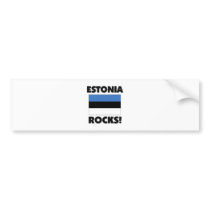 Estonia Rocks Bumper Stickers