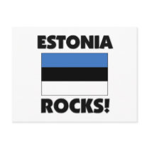 Estonia Rocks Postcard